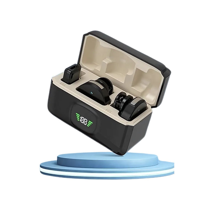 Collar Clip Button  Microphone