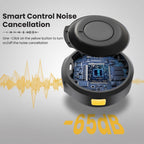 Collar Clip Button  Microphone