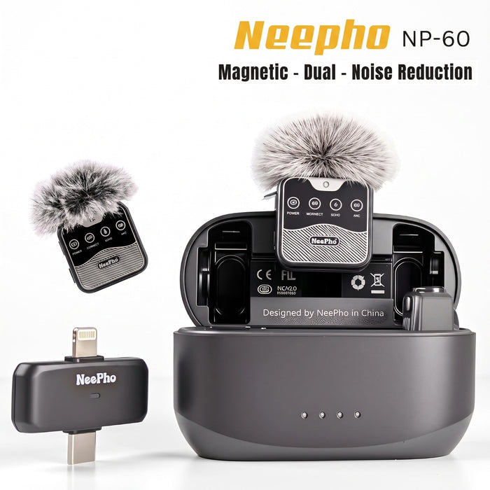 Neepho Wireless Dual Microphone