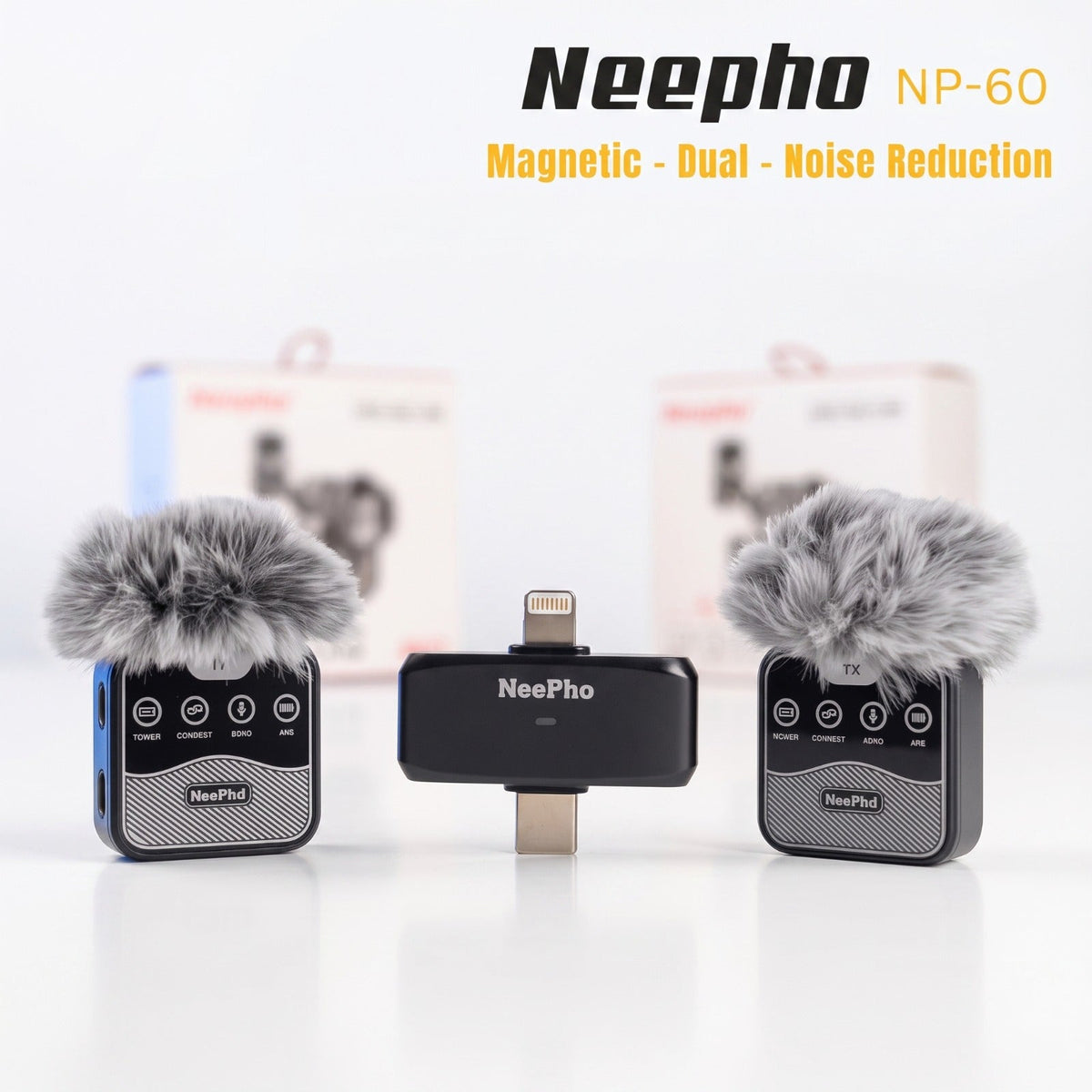 Neepho Wireless Dual Microphone