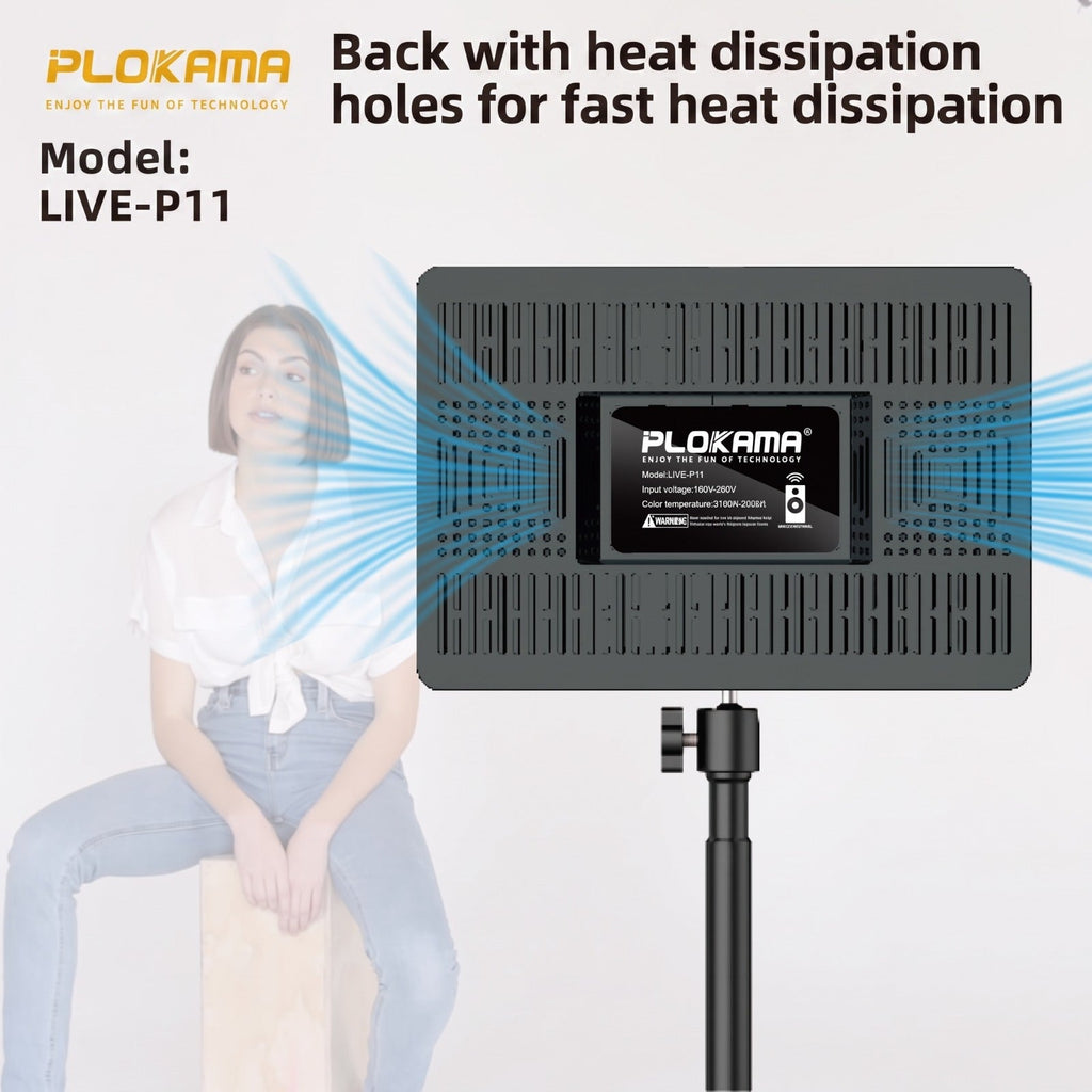 Plokama Professional Photography/Videography LED Fill Lights