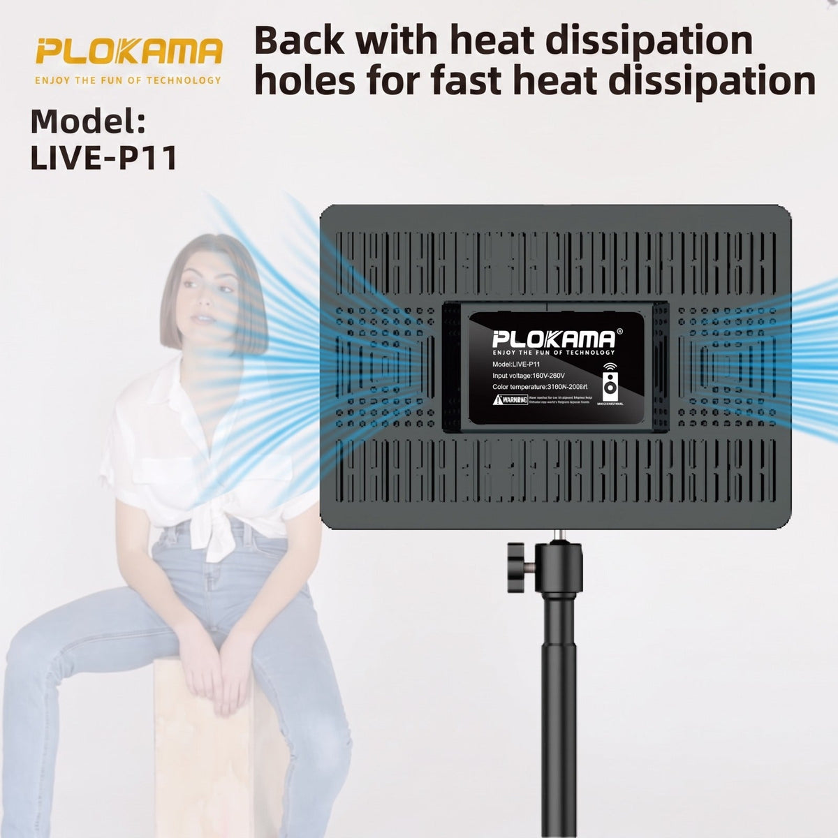 Plokama Professional Photography/Videography LED Fill Lights