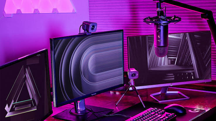 Product in a modern creator setup